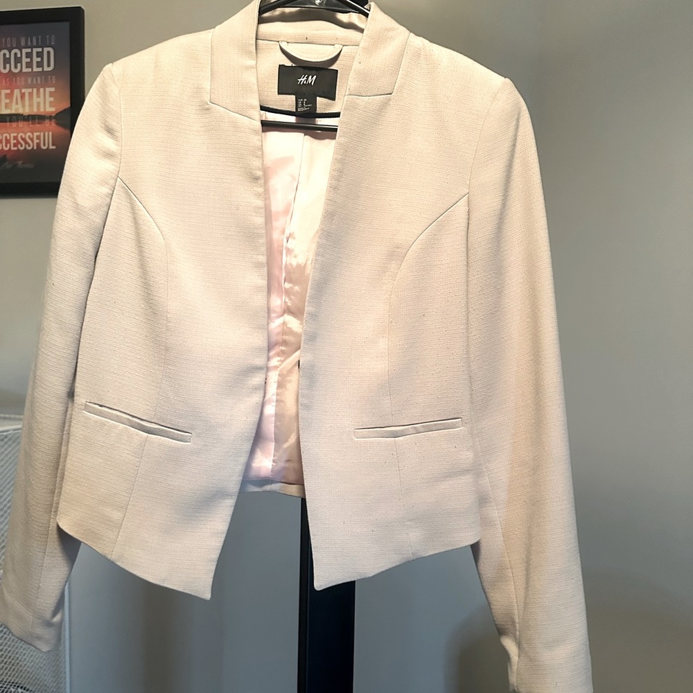 H&M Cream blazer